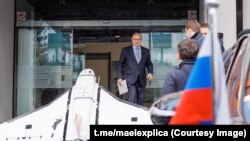 Расейскі бесьпілётнік Gerbera прынесьлі да МЗС Малдовы, каб паказаць расейскаму дыплямату, 26 лістапада 2025 году