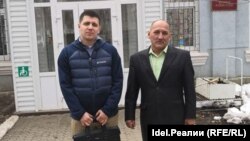 Евгений Литвинов и Венер Мардамшин в Янаульском горсуде. Архивное фото