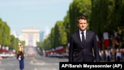 امانویل مکرون رئیس جمهور فرانسه