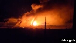  Luhanskdaky harby ammarda bolan partlamalar