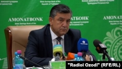 Сироджиддин Икроми, председатель "Амонатбанка"