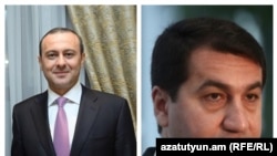 Армен Григорян и Хикмет Гаджиев (комбинированная фотография). 