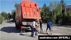 Туркменабад. Кадр из видео) 