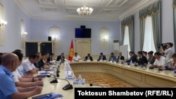 Rоррупцияга каршы күрөшүү боюнча координациялык кеңешме. 2022-жылдын 19-июлу.