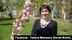 Журналістка Тацяна Мацьвеева