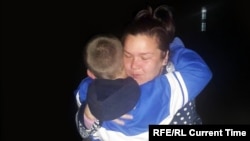 Сашко та Карина у день зустрічі. Фото надане Антоном Карнаухом