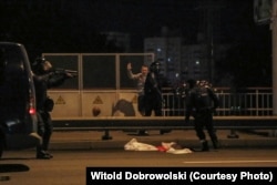 Падзеі ў Менску 10 жніўня 2020 году.