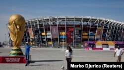 Дохадагы стадион. 17-ноябрь, 2022-жыл (иллюстрациялык сүрөт)