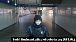 Зачинений на карантин залізничний вокзал у Києві, 18 березня 2020 року