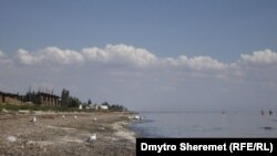 Узбережжя Азовського моря в Генічеську, вересень 2022 року