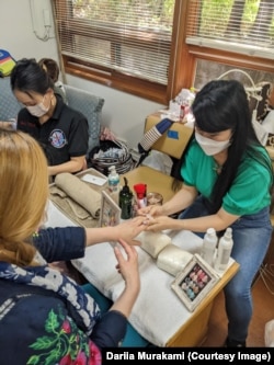 Дарія організовувала різну допомогу для українців, які евакуювалися до Японії