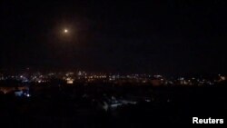 Израил Сирия аймагына абадан сокку урган учуру. 21-январь, 2019-жыл.