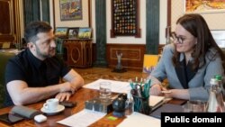 Владимир Зеленский и Юлия Свириденко