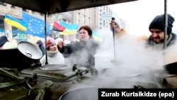 7 декабря на площади Независимости в Киеве  