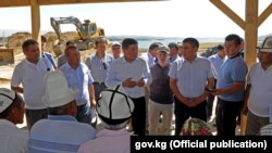 Поездки премьер-министра Сооронбая Жээнбекова по регионам.