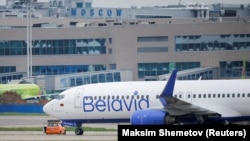 Літак «Белавіа» приземлився в Москві, 28 травня 2021 року
