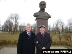 Генадзь Гузій і Валер Беразіенка (зямляк Шаўчэнкі).