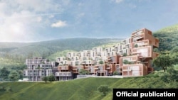 В архитектурной службе тбилисской мэрии считают, что самый подходящий для этой территории проект представила строительная компания «Демарк»