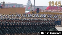 Военный парад на площади Тяньаньмэнь в Пекине. 3 сентября 2025 года