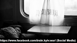 «Поезд: «Киев-Война». Кадр рабочих материалов