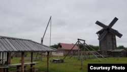 Ачык һавадагы "Татар авылы" этнографик музейның гомум күренеше