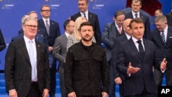 Президент України Володимир Зеленський на самітs Європейського політичного співтовариства, Тирана, Албанія, 16 травня 2025 року