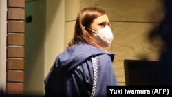 Ճապոնիա - Բելառուս մարզուհի Քրիստինա Տիմանովսկայան, Տոկիո, 2-ը օգոստոսի, 2021թ.
