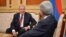 Armenia - President Serzh Sarkisian (R) meets with former Prime Minister Armen Sarkissian in Yerevan, 16 February 2017.