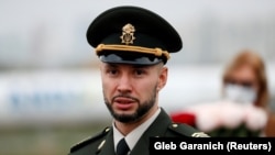 Віталій Марків після повернення до України, Київ, 4 листопада 2020 року