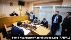 Суд обирає запобіжний захід активісту Майдану Івану Бубенчику. Київ, 3 квітня 2018 року