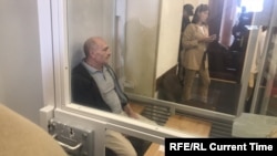 Володимир Цемах на лаві підсудних у Київському апеялційному суді, 5 вересня 2019 року