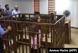 Муҳокимаи зани фаронсавӣ дар додгоҳи Бағдод барои узвият дар ДОИШ