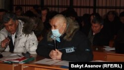 Мурат Суталинов сот залында, Бишкек, 14-январь, 2013.