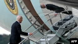 ABŞ prezidenti Jo Baýden Ysraýyla tarap ýola düşýär. 17-nji oktýabr, 2023 ý.