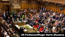 Заседание Палаты общин британского парламента