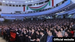 Международный форум предпринимателей в Душанбе, 16 октября 2015 года.