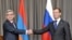 Russia -- President Dmitry Medvedev meets with his Armenian counterpart Serzh Sarkisian in Rostov-on-Don, 1June 2010.