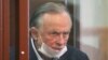 Russian historian Oleg Sokolov at a court hearing earlier this year. 
