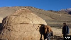 Кыргызы, живущие в афганском Вахане