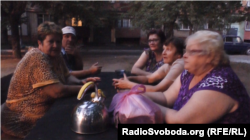 Жительки шахтарського селища Ювілейний