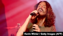 Крис Корнелл во время концерта, январь 2017г․