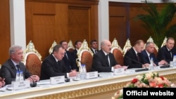 Александр Лукашенко дар Душанбе