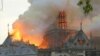 Fire Engulfs Notre Dame Cathedral In Paris GRAB