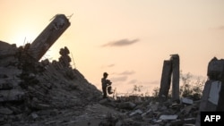 د ویجاړې شوې غزې یوه څنډه