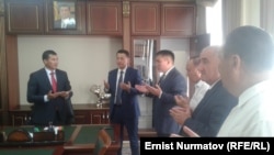 Узарбек Жылкыбаев, Замирбек Аскаров и Таалайбек Сарыбашев