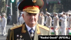 Шералӣ Хайруллоев, вазири дифои Тоҷикистон