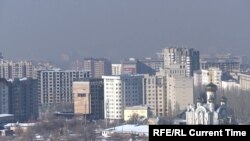 Ыш каптаган Бишкек