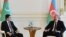 Türkmenistanyň prezidenti Gurbanguly Berdimuhamedow we Azerbaýjanyň prezidenti Ylham Aliýew
