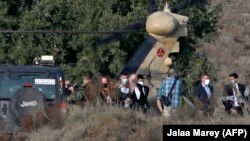 Միացյալ Նահանգների պետքարտուղար Մայք Փոմփեոն այցելում է Գոլանի բարձունքներ, 19-ը նոյեմբերի, 2020թ.