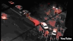 Скриншот с появившегося на YouTube видео о событиях 1 марта 2008 года
